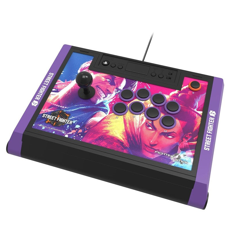 HORI Fighting Stick Alpha Wired Arcade Joystick Controller for PS5, PS4 and PC - Street Fighter 6 Edition HORI Fighting Stick Alpha Wired Arcade Joystick Controller for PS5, PS4 and PC - Street Fighter 6 Edition